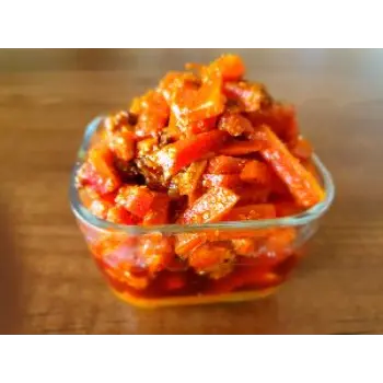 Natural Carrot Pickle